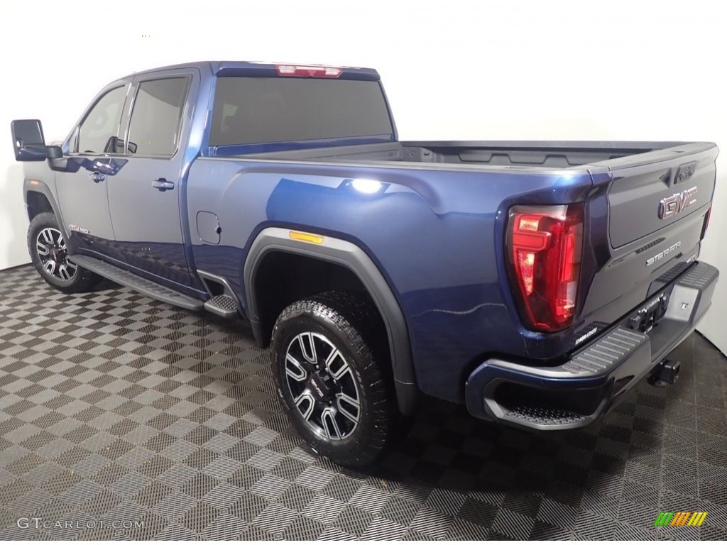 2022 Sierra 3500HD AT4 Crew Cab 4WD - Pacific Blue Metallic / Jet Black/Kalahari Accents photo #11