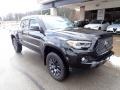 2022 Midnight Black Metallic Toyota Tacoma Limited Double Cab 4x4  photo #2