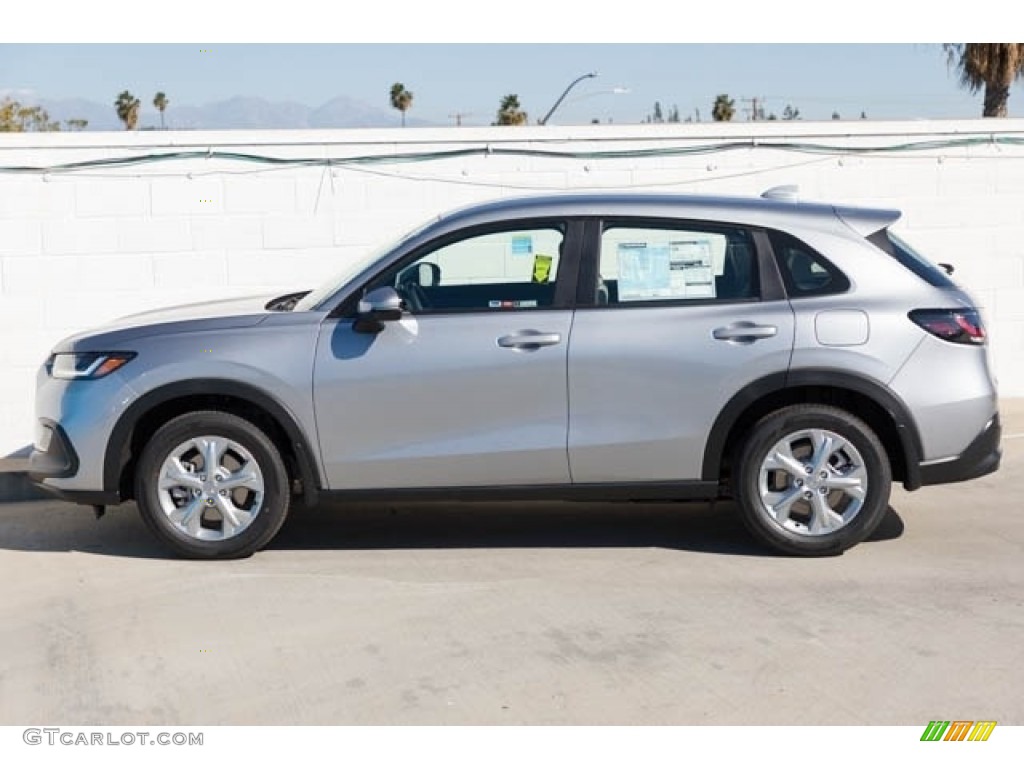 Lunar Silver Metallic 2023 Honda HR-V LX Exterior Photo #145532952