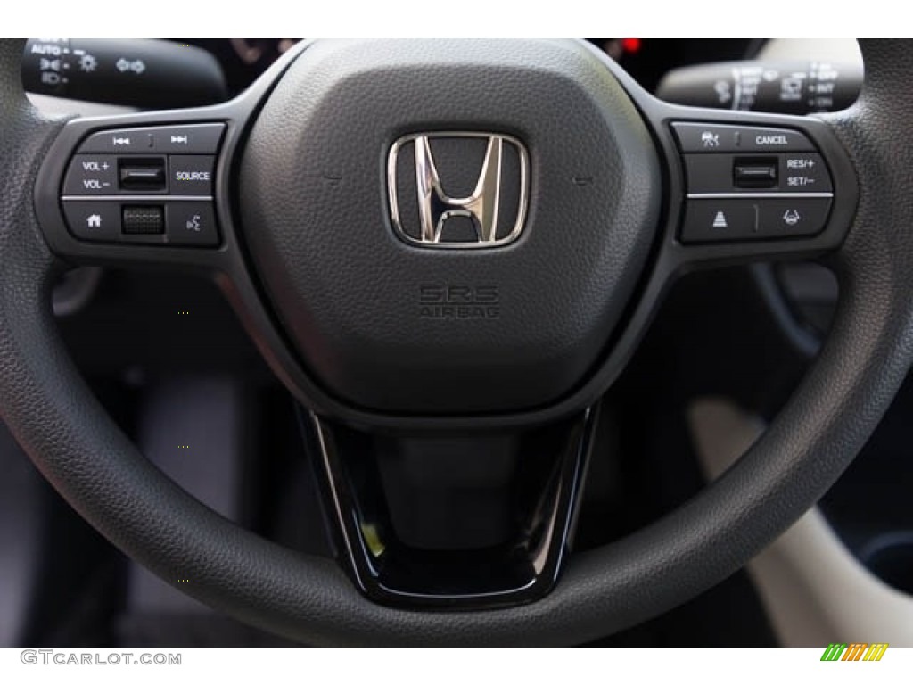 2023 Honda HR-V LX Gray Steering Wheel Photo #145533249