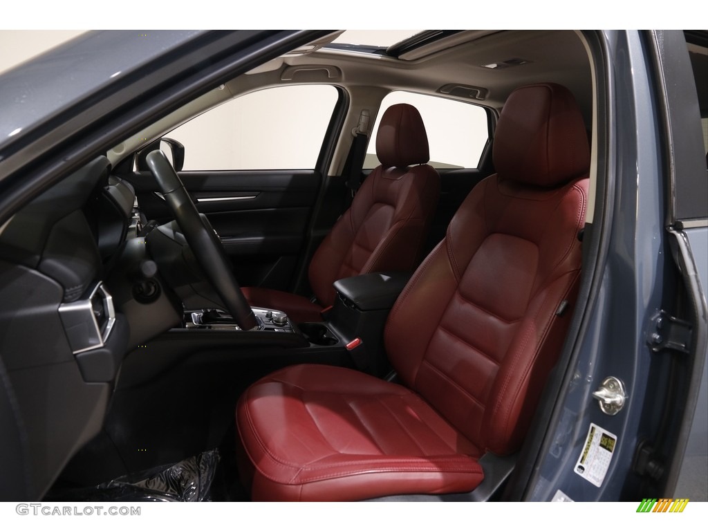 2022 CX-5 S Carbon Edition AWD - Polymetal Gray Metallic / Red photo #5