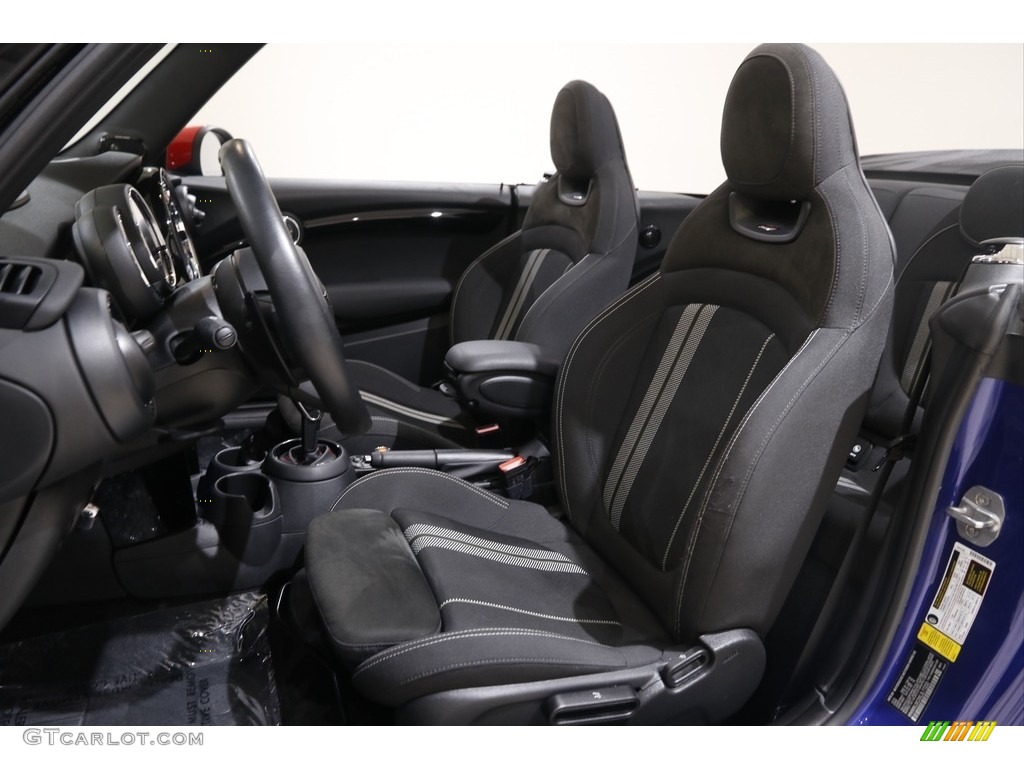 2020 Convertible John Cooper Works - Starlight Blue Metallic / JCW Double Stripe Carbon Black photo #6