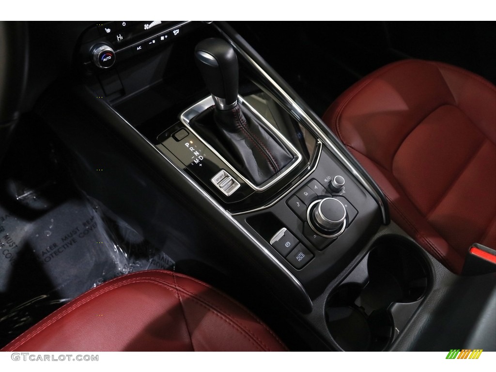 2022 CX-5 S Carbon Edition AWD - Polymetal Gray Metallic / Red photo #14
