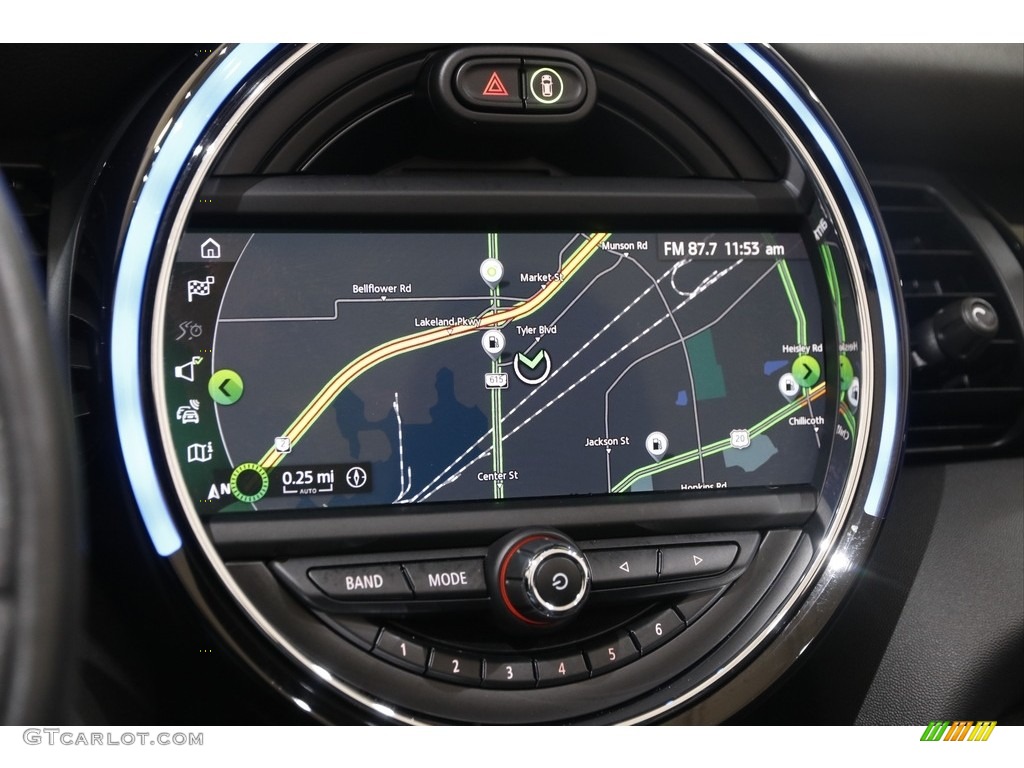 2020 Convertible John Cooper Works - Starlight Blue Metallic / JCW Double Stripe Carbon Black photo #11
