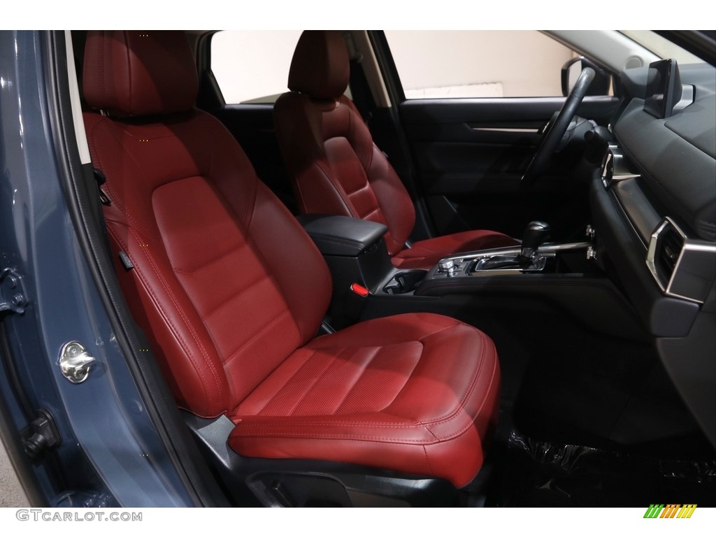 2022 CX-5 S Carbon Edition AWD - Polymetal Gray Metallic / Red photo #15