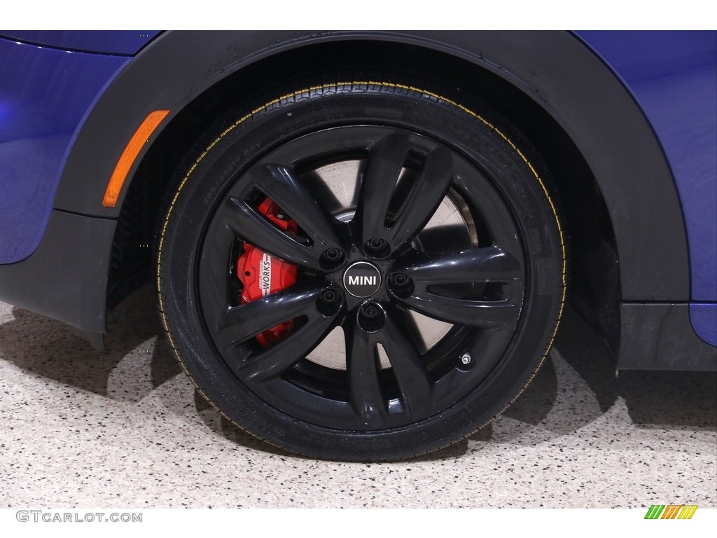 2020 Convertible John Cooper Works - Starlight Blue Metallic / JCW Double Stripe Carbon Black photo #22
