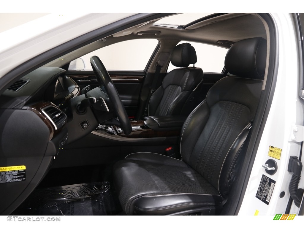 Black Interior 2018 Hyundai Genesis G90 AWD Photo #145533912