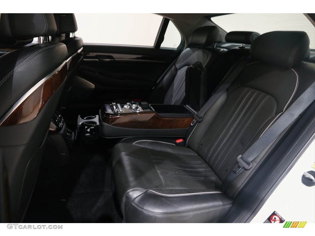 Black Interior 2018 Hyundai Genesis G90 AWD Photo #145534251