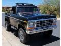 Raven Black 1979 Ford F150 F150 Custom Regular Cab 4x4 Exterior
