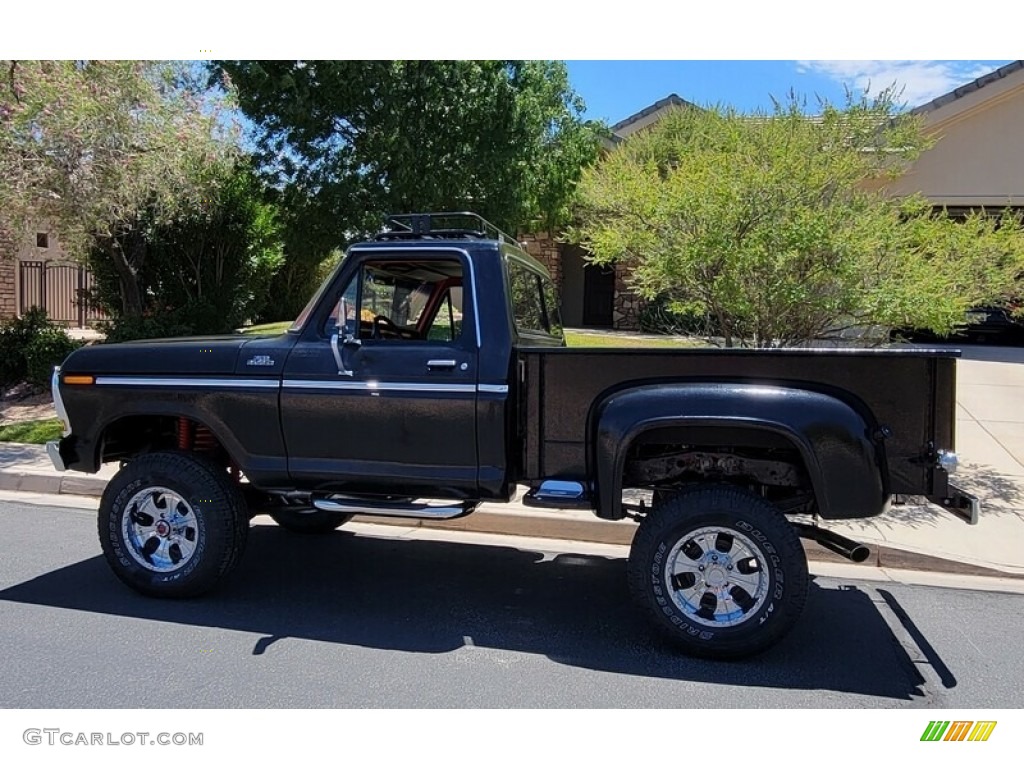 Raven Black 1979 Ford F150 F150 Custom Regular Cab 4x4 Exterior Photo #145534326