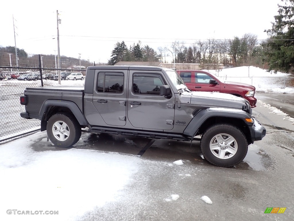 2020 Gladiator Sport 4x4 - Granite Crystal Metallic / Black photo #4