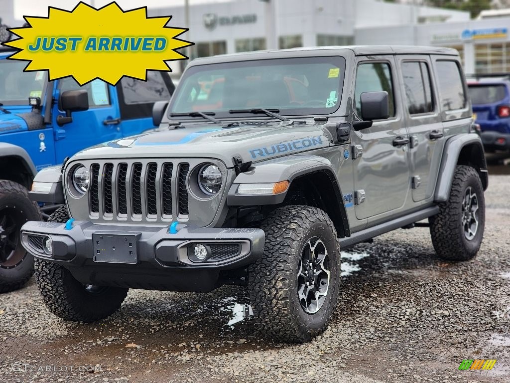 2021 Wrangler Unlimited Rubicon 4xe Hybrid - Sting-Gray / Black photo #1