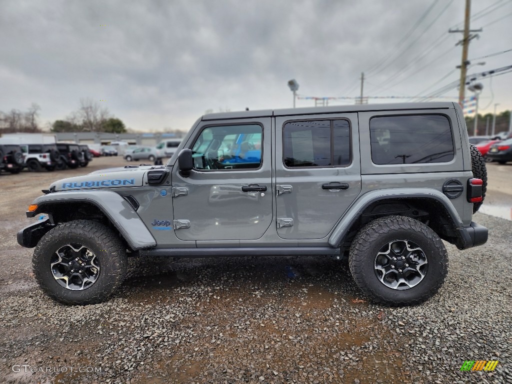 Sting-Gray 2021 Jeep Wrangler Unlimited Rubicon 4xe Hybrid Exterior Photo #145535331