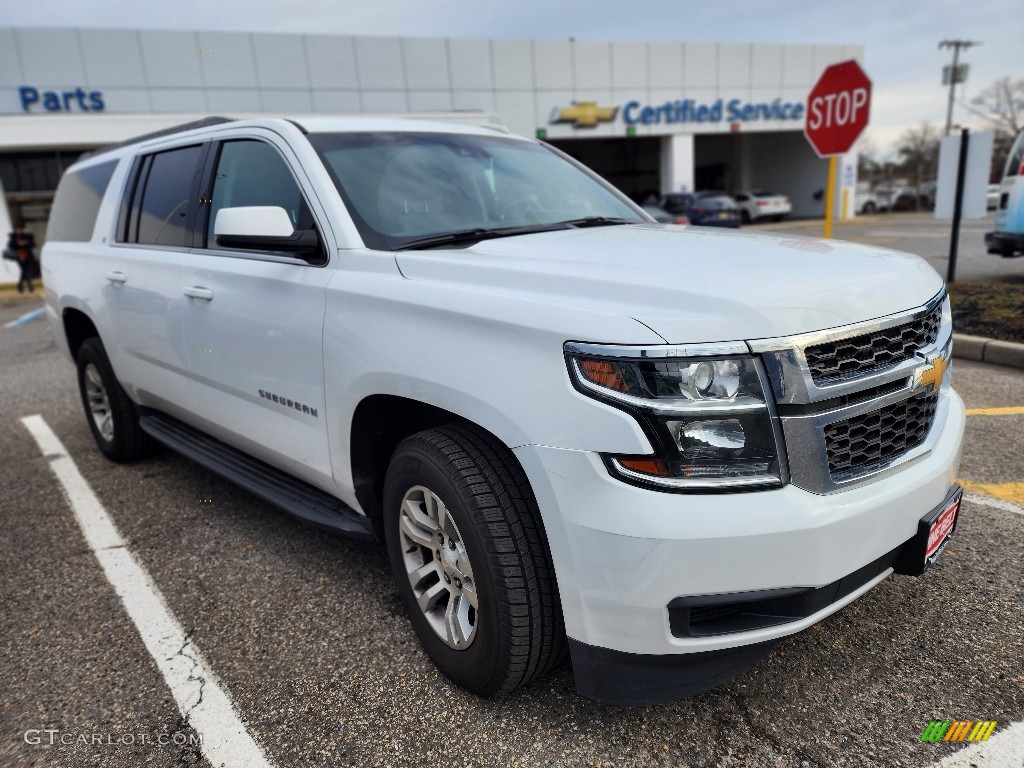 2019 Suburban LT 4WD - Summit White / Jet Black photo #2