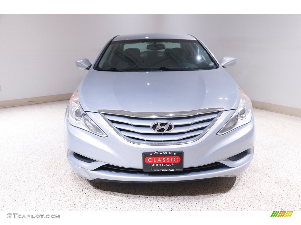 2012 Sonata GLS - Iridescent Silver Blue Pearl / Gray photo #2