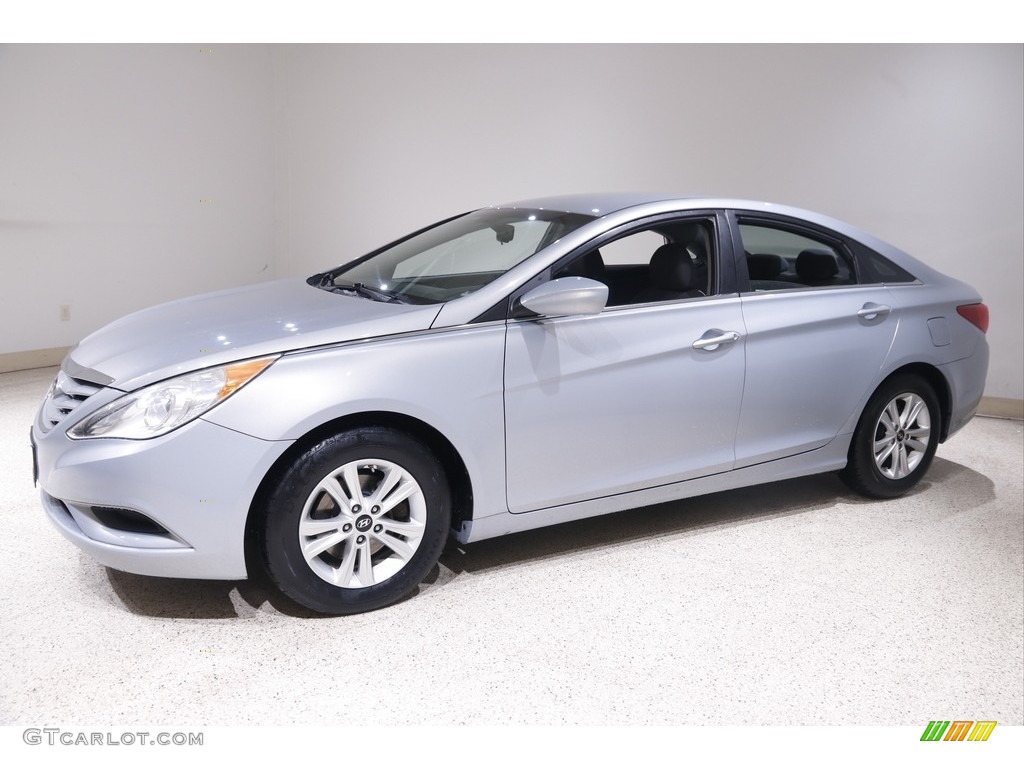 2012 Sonata GLS - Iridescent Silver Blue Pearl / Gray photo #3