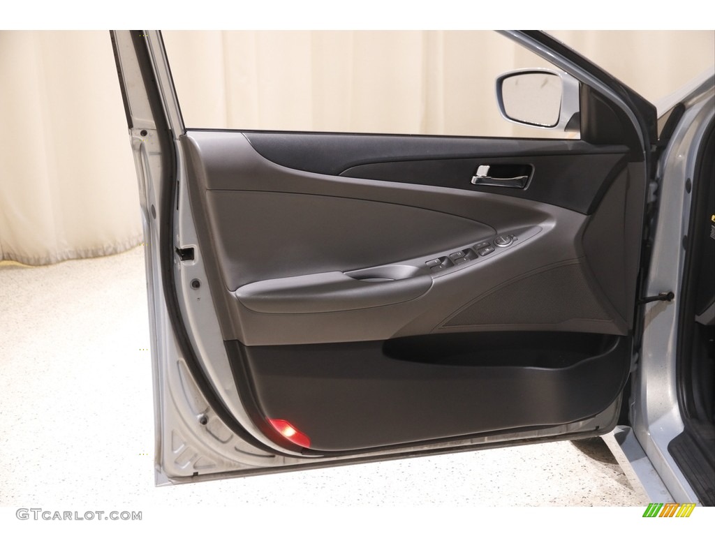 2012 Sonata GLS - Iridescent Silver Blue Pearl / Gray photo #4
