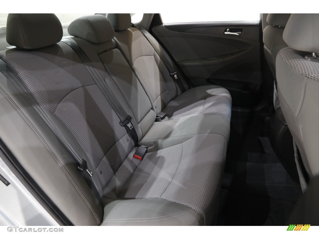 2012 Sonata GLS - Iridescent Silver Blue Pearl / Gray photo #13