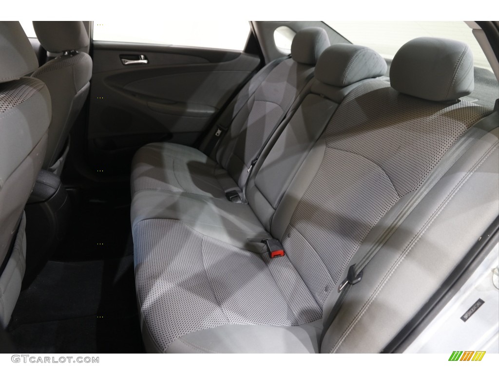 2012 Sonata GLS - Iridescent Silver Blue Pearl / Gray photo #14