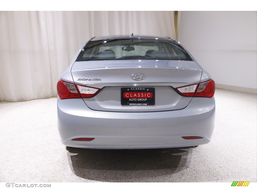 2012 Sonata GLS - Iridescent Silver Blue Pearl / Gray photo #15