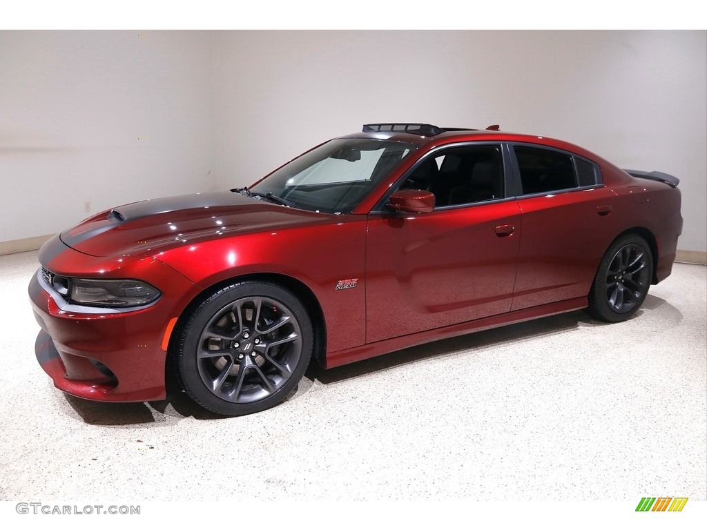 Octane Red Pearl 2021 Dodge Charger Scat Pack Exterior Photo #145536545