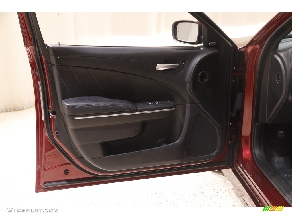 2021 Dodge Charger Scat Pack Black Door Panel Photo #145536552