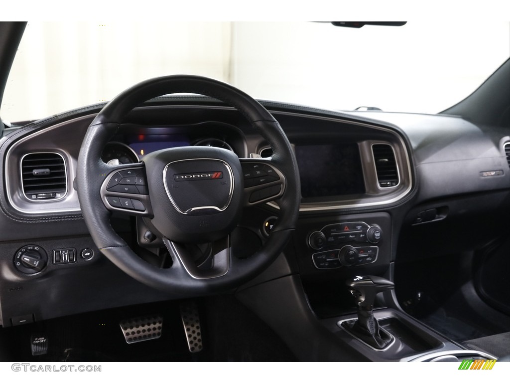2021 Dodge Charger Scat Pack Black Dashboard Photo #145536570