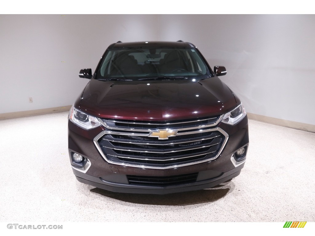 2020 Traverse LT - Black Cherry Metallic / Jet Black photo #2