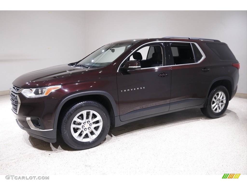 2020 Traverse LT - Black Cherry Metallic / Jet Black photo #3