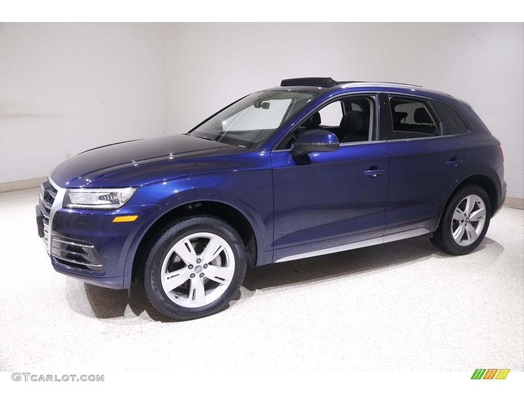 2018 Q5 2.0 TFSI Premium quattro - Utopia Blue Metallic / Black photo #3