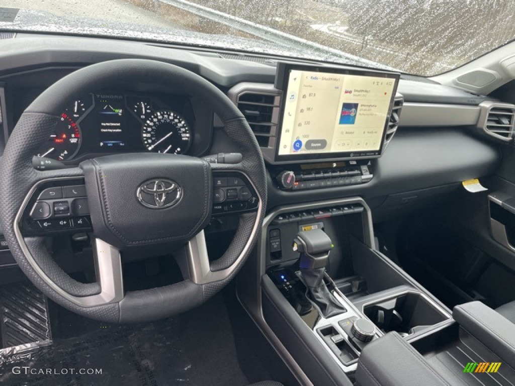2023 Toyota Tundra Limited CrewMax 4x4 Black Dashboard Photo #145537372