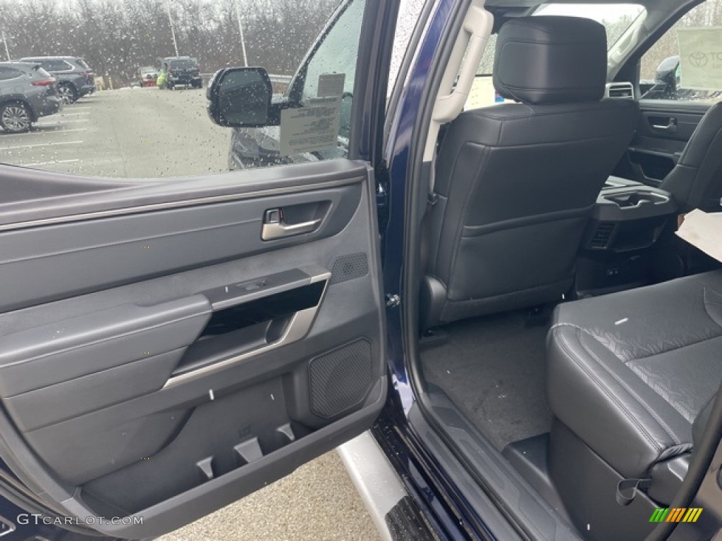 Black Interior 2023 Toyota Tundra Limited CrewMax 4x4 Photo #145537786