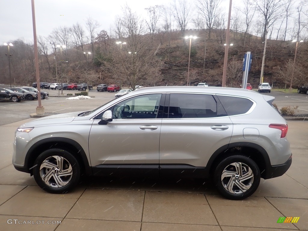 Shimmering Silver Pearl 2023 Hyundai Santa Fe SEL AWD Exterior Photo #145537813