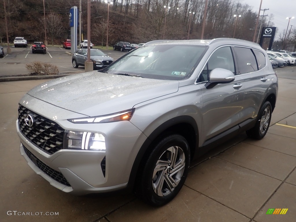 Shimmering Silver Pearl 2023 Hyundai Santa Fe SEL AWD Exterior Photo #145537840