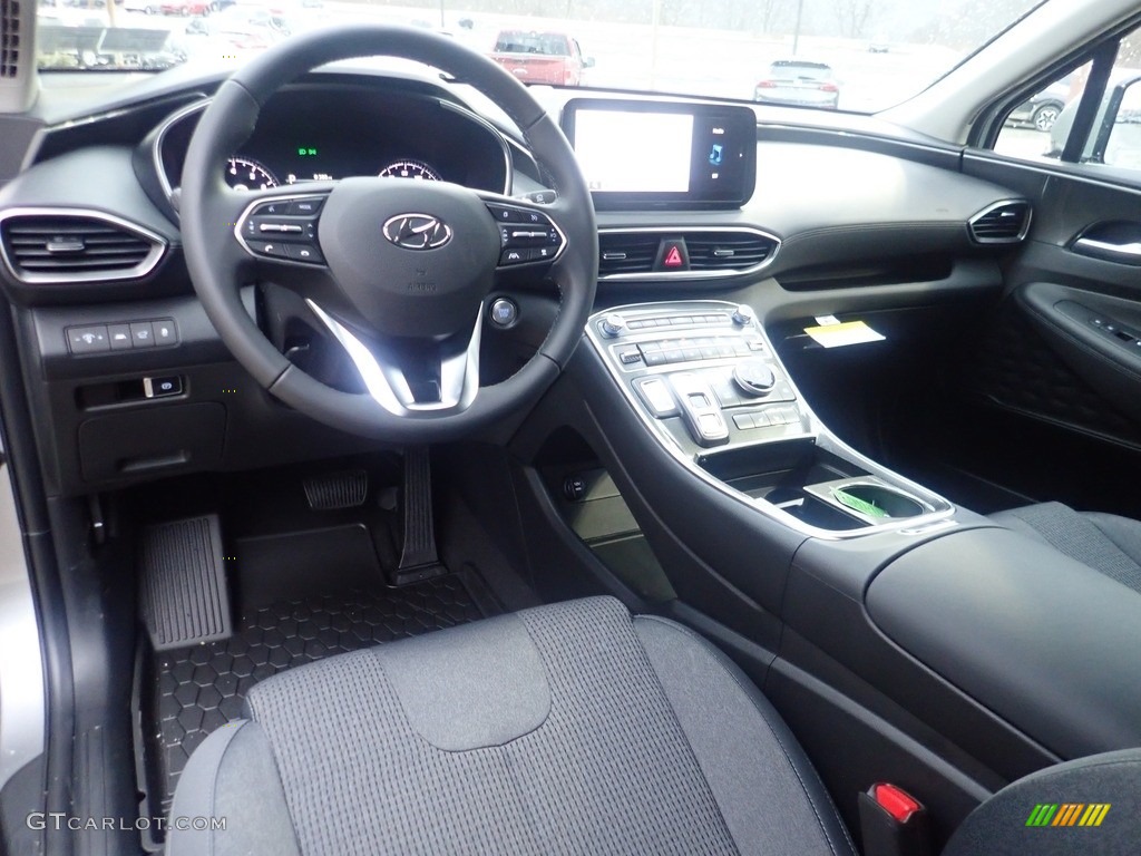 Black Interior 2023 Hyundai Santa Fe SEL AWD Photo #145537984
