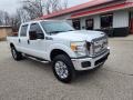 Oxford White - F250 Super Duty XLT Crew Cab 4x4 Photo No. 4