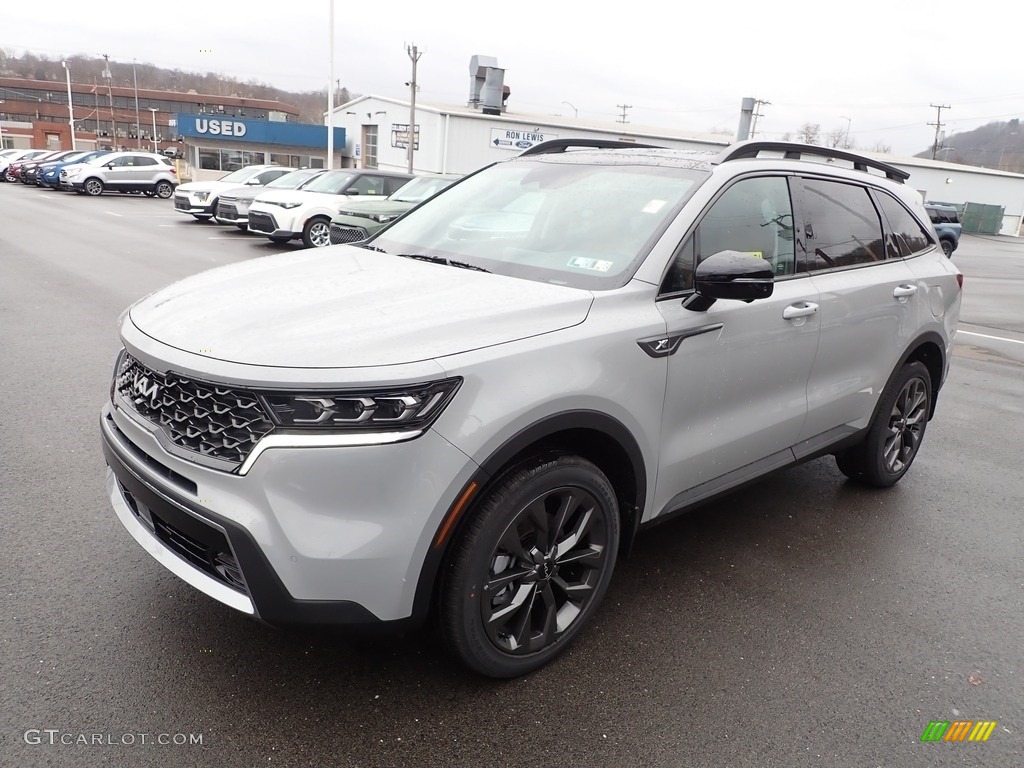 2022 Sorento X-Line SX Prestige AWD - Wolf Gray / Rust photo #4