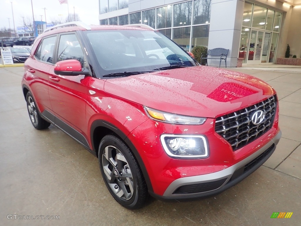 Scarlet Red Pearl 2023 Hyundai Venue Limited Exterior Photo #145538344