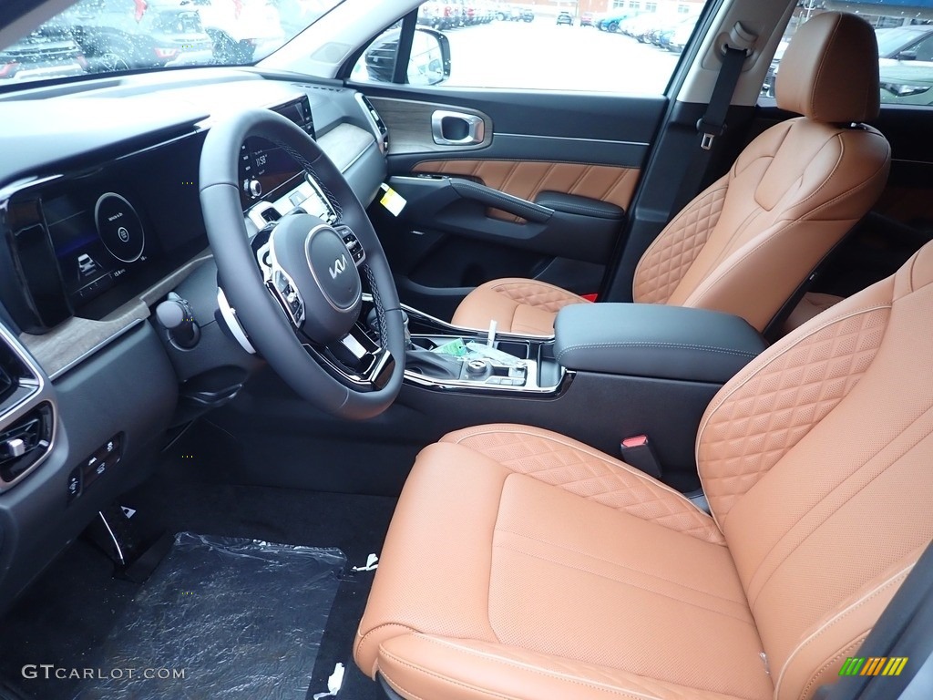 Rust Interior 2022 Kia Sorento X-Line SX Prestige AWD Photo #145538473