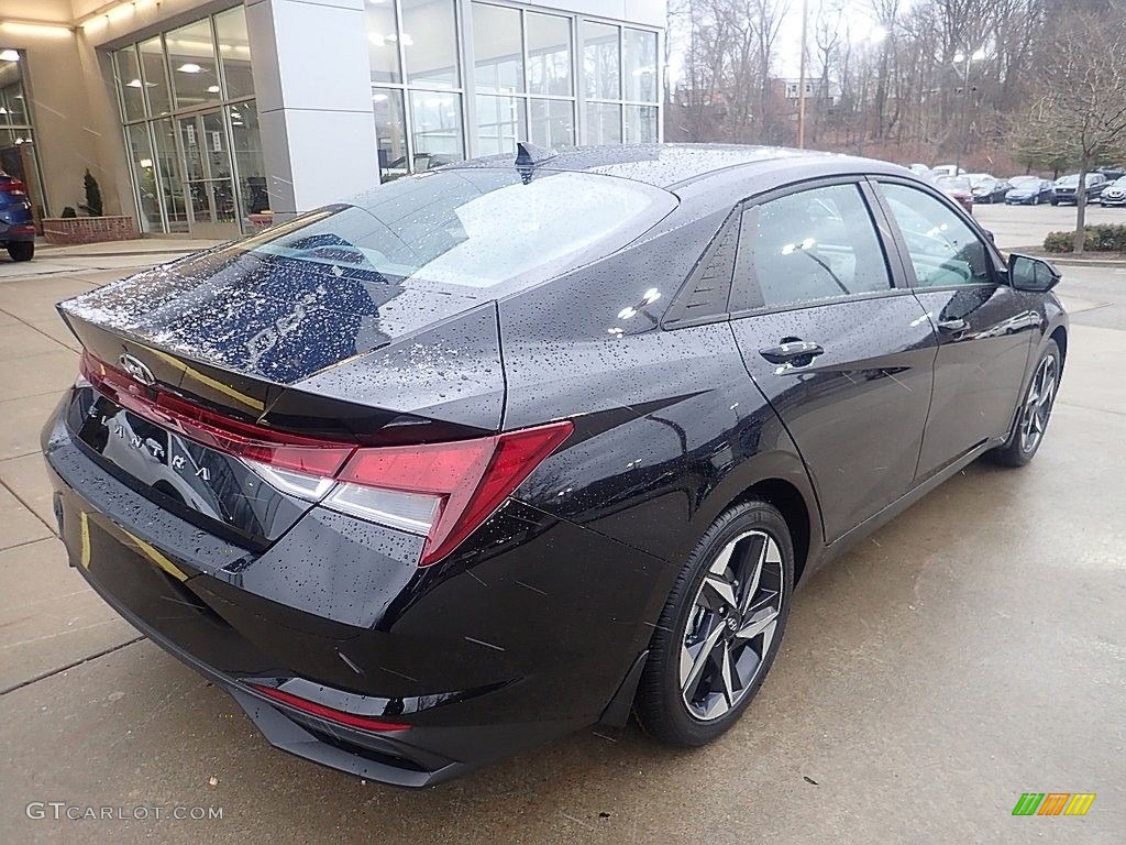 2023 Elantra SEL - Phantom Black / Medium Gray photo #2