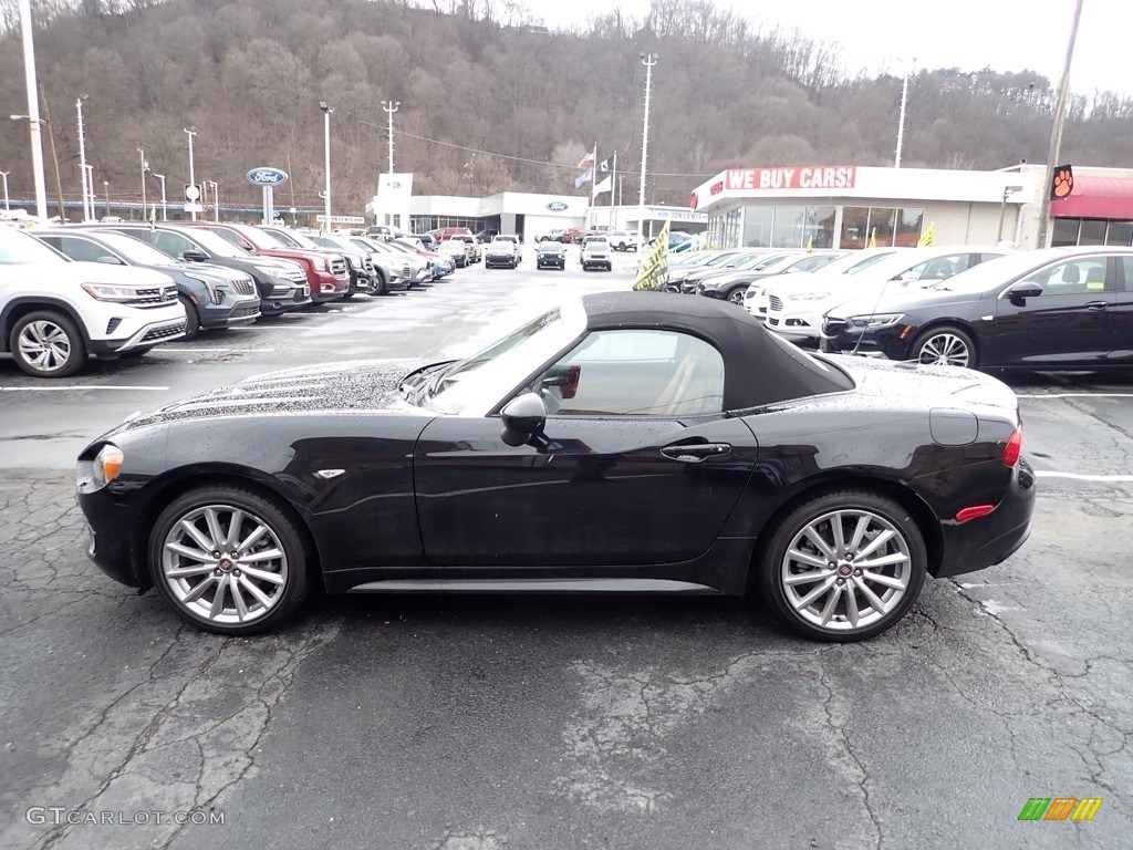 Black 2019 Fiat 124 Spider Lusso Roadster Exterior Photo #145538686