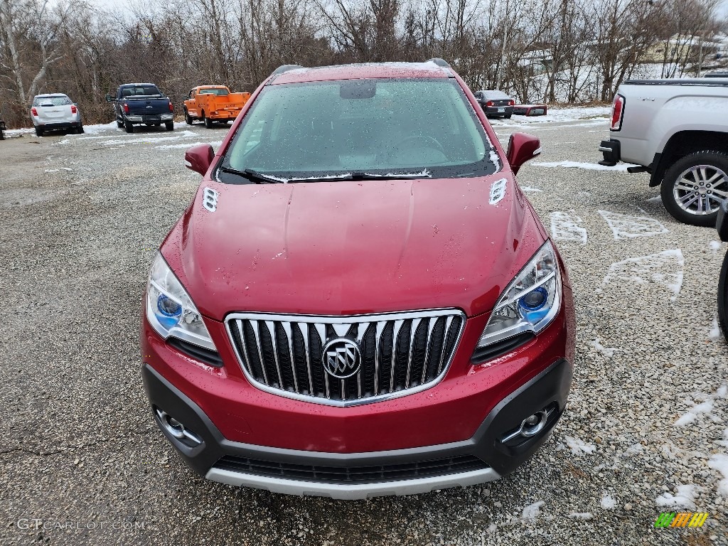 2016 Encore Leather - Winterberry Red Metallic / Ebony photo #3