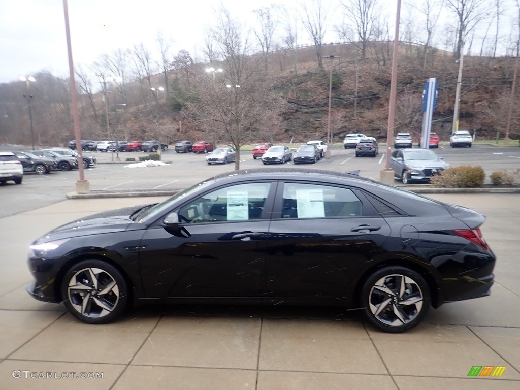 2023 Elantra SEL - Phantom Black / Medium Gray photo #6