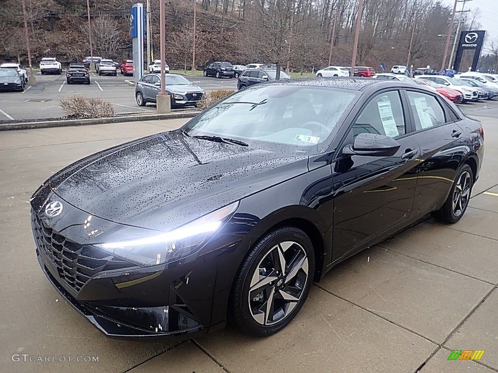 2023 Elantra SEL - Phantom Black / Medium Gray photo #7