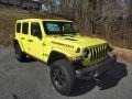 Front 3/4 View of 2023 Wrangler Unlimited Rubicon 4x4