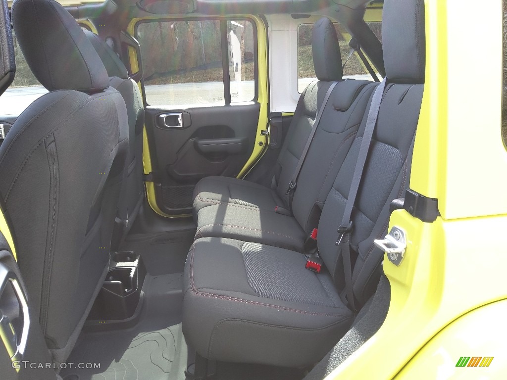 2023 Jeep Wrangler Unlimited Rubicon 4x4 Rear Seat Photo #145539043