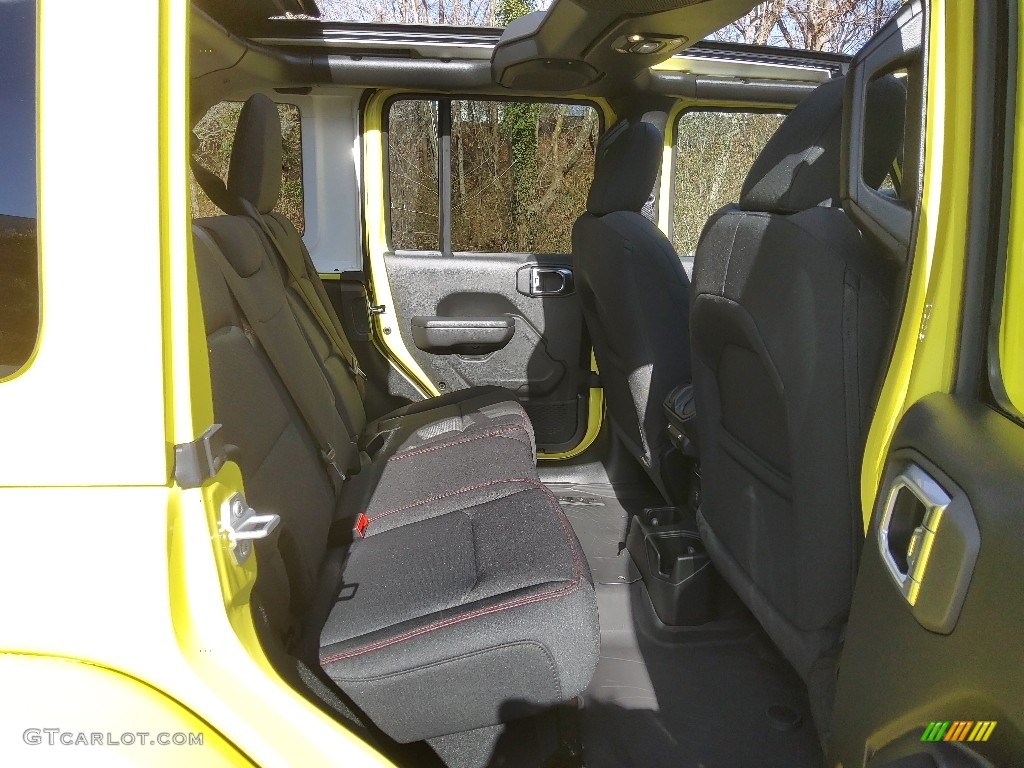 2023 Jeep Wrangler Unlimited Rubicon 4x4 Rear Seat Photo #145539124