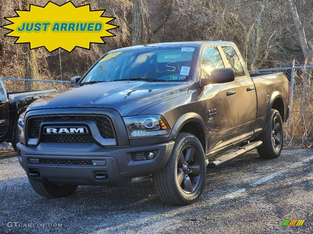2019 1500 Classic Warlock Quad Cab 4x4 - Granite Crystal Metallic / Black/Diesel Gray photo #1