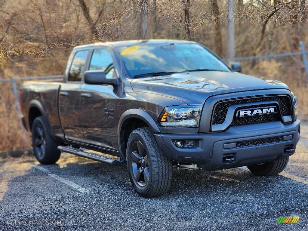 2019 1500 Classic Warlock Quad Cab 4x4 - Granite Crystal Metallic / Black/Diesel Gray photo #2
