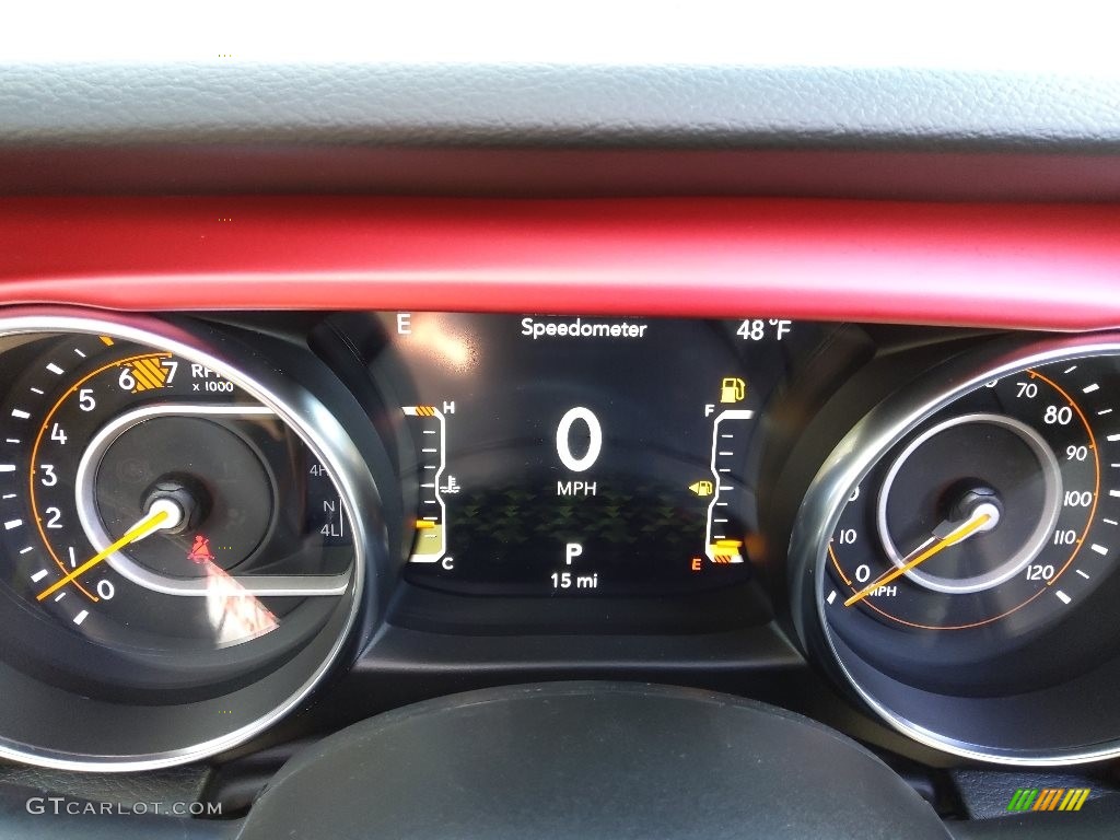 2023 Jeep Wrangler Unlimited Rubicon 4x4 Gauges Photo #145539256